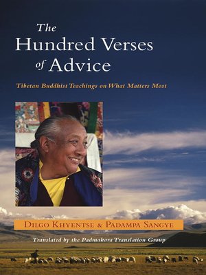 cover image of The Hundred Verses of Advice